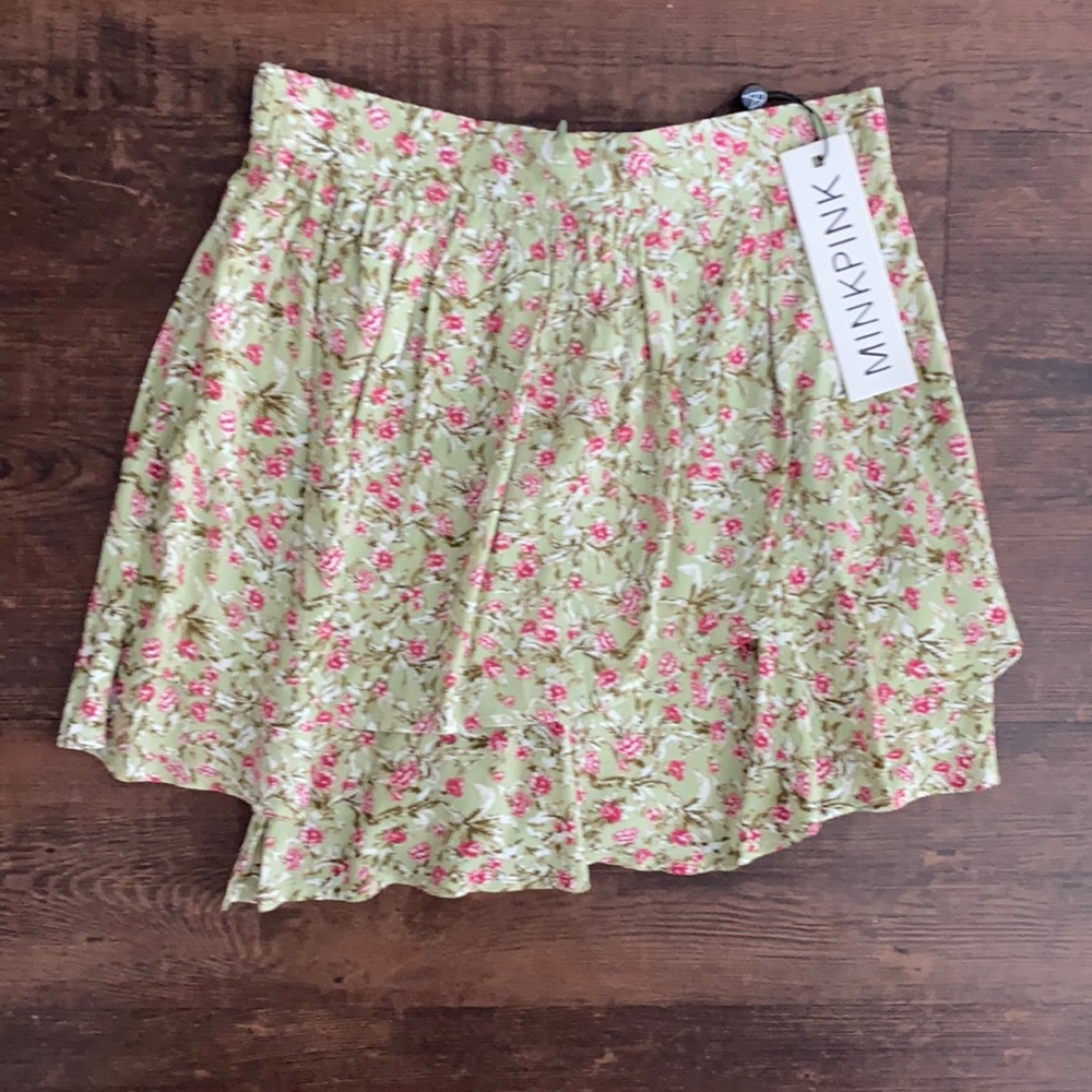 Minkpink floral skort